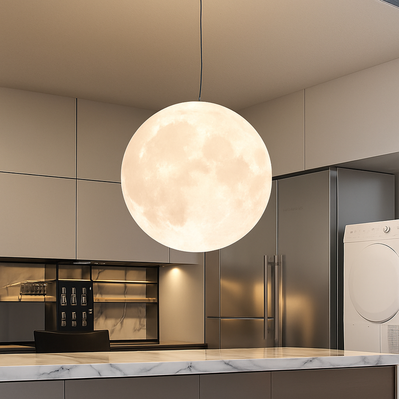 suspension led pleine lune luminaire suspendu pour bar