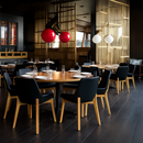 suspension lumineuse cerise originale pour décoration intérieure