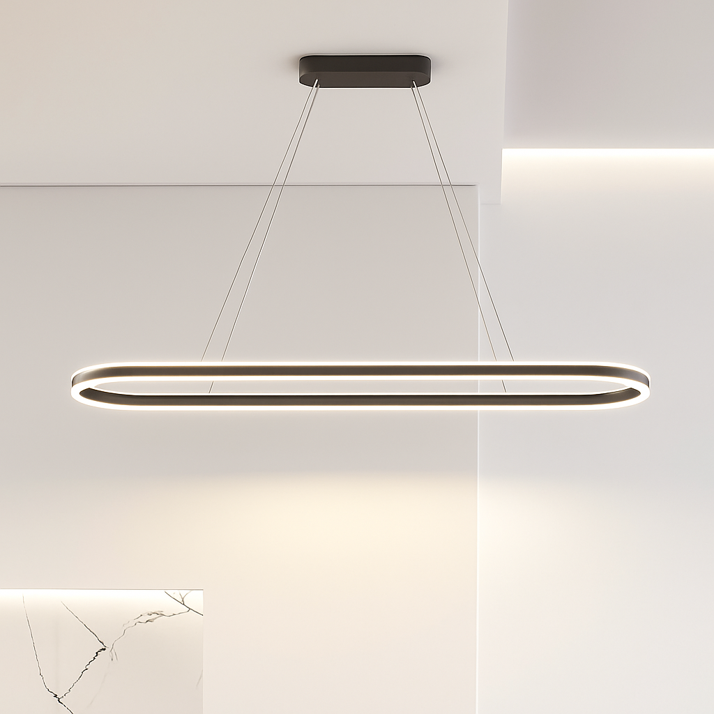 suspension moderne et minimaliste pour éclairage intérieur élégant - vue 4 sur 8