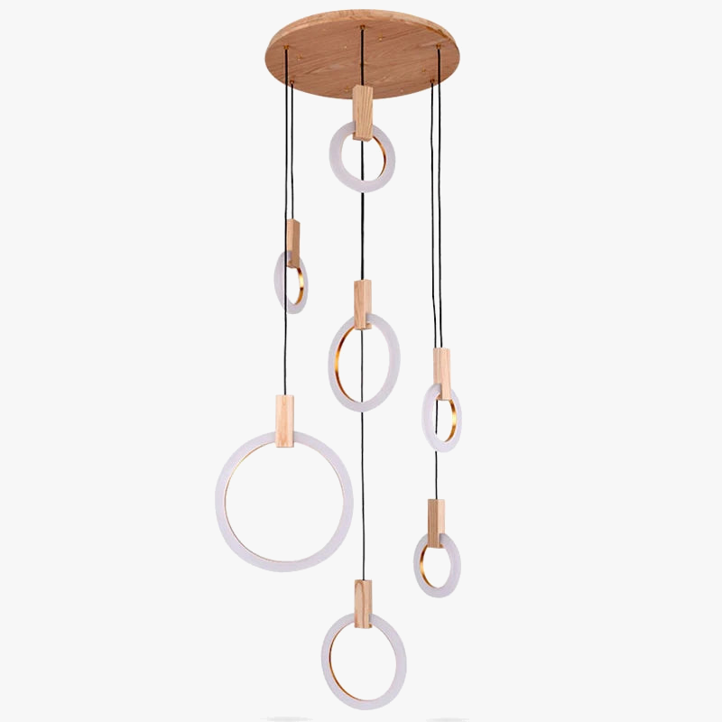 suspension moderne minimaliste créative pour intérieur contemporain