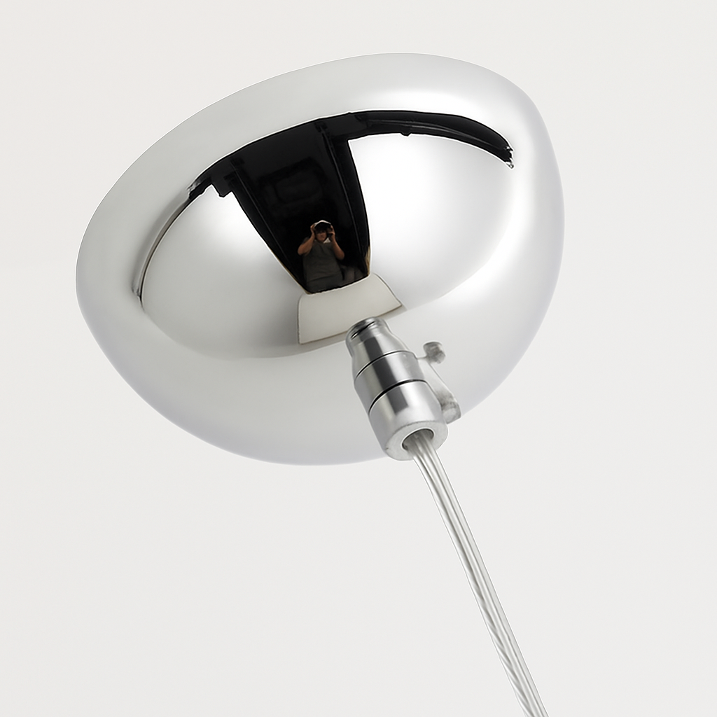 suspension nordique en verre à led décoratif pour intérieur - vue 6 sur 24