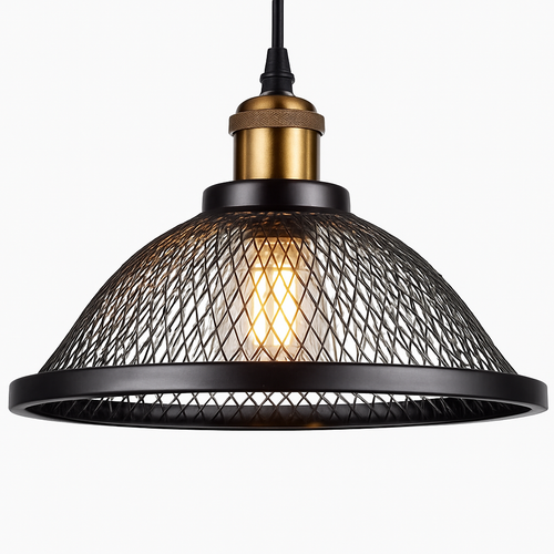 suspension rétro vintage en fer pour cuisine et restaurant