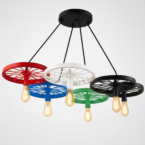 Suspension Vintage en fer Simple