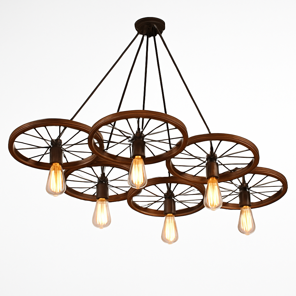 Suspension Vintage en fer Simple - vue 6 sur 17