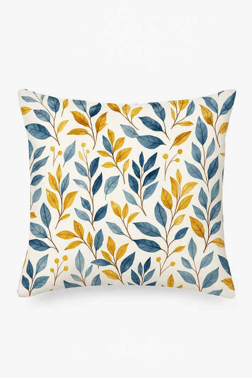 taie d'oreiller carrée à fleurs décoratives 45 cm