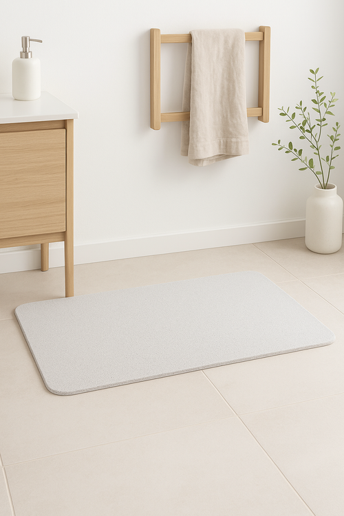 Tapis de bain drainant antidérapant effet massage texturé