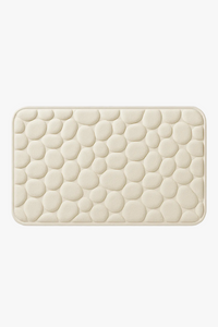tapis de bain floral mousse memoire antiderapant absorbant