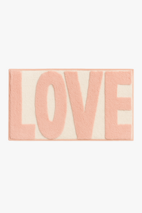tapis de bain lettres cartoon antiderapant absorbant doux