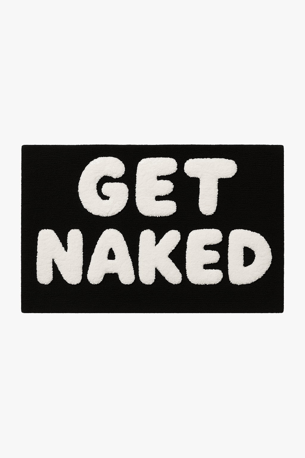 Tapis de bain lettres cartoon doux absorbant antidérapant