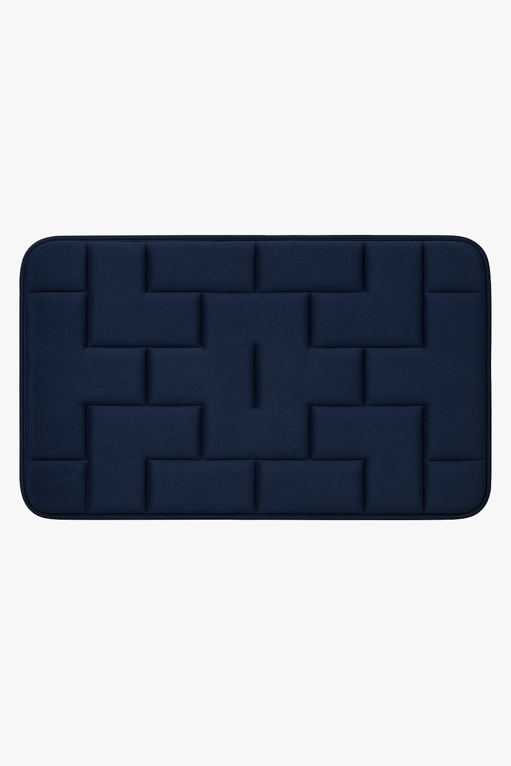 Tapis de bain mémoire de forme doux antidérapant