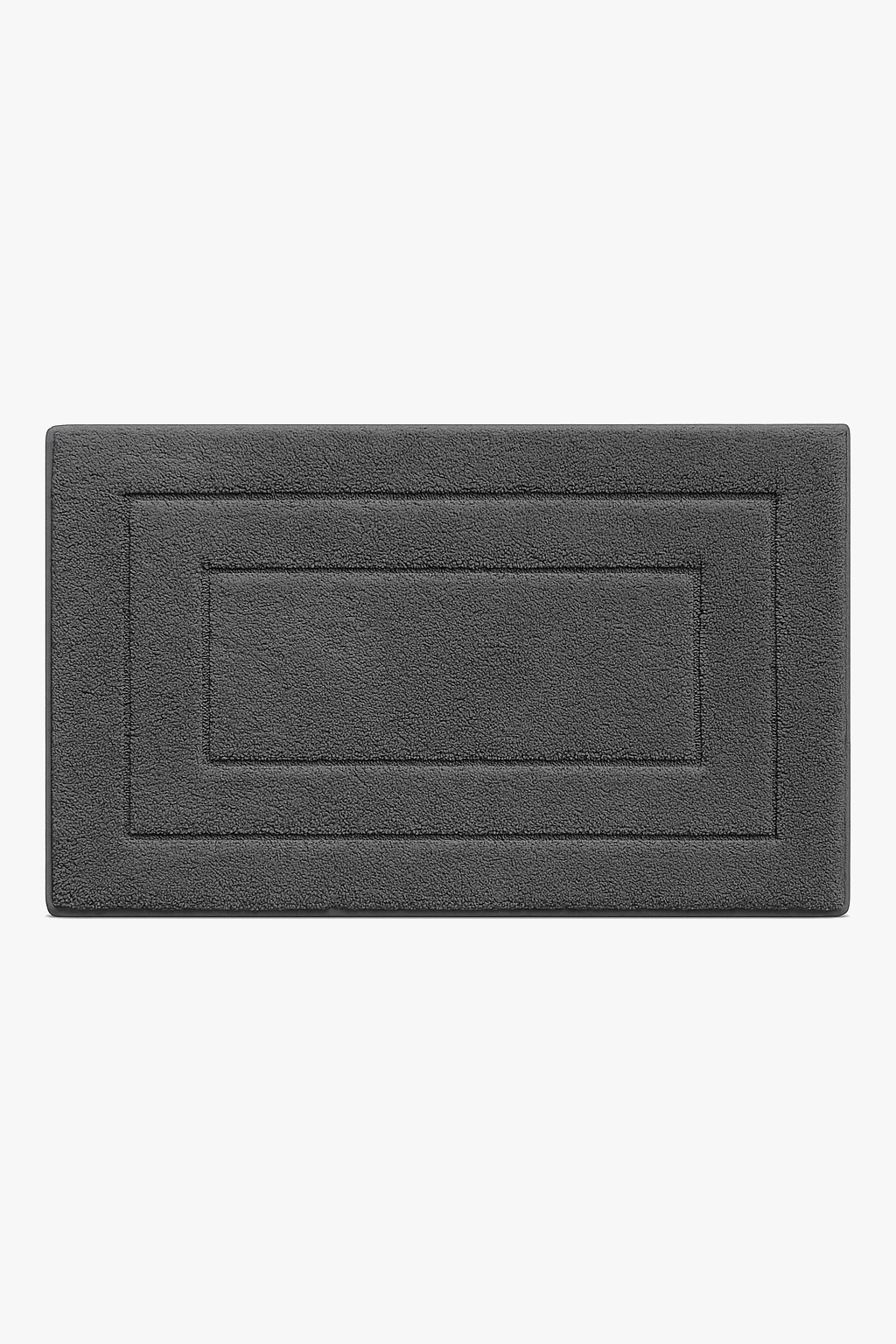 Tapis de bain microfibre doux antiderapant poils longs