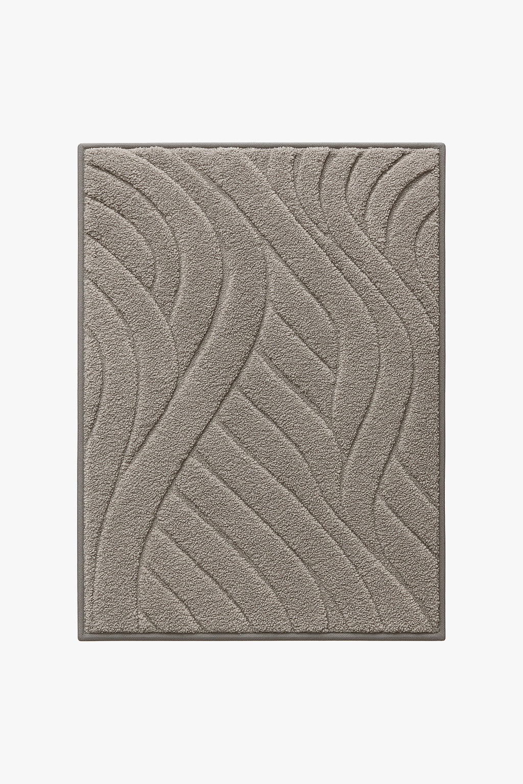 Tapis de bain microfibre épais motif cartoon moderne
