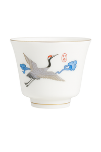 tasse à thé céramique peinte main style chinois