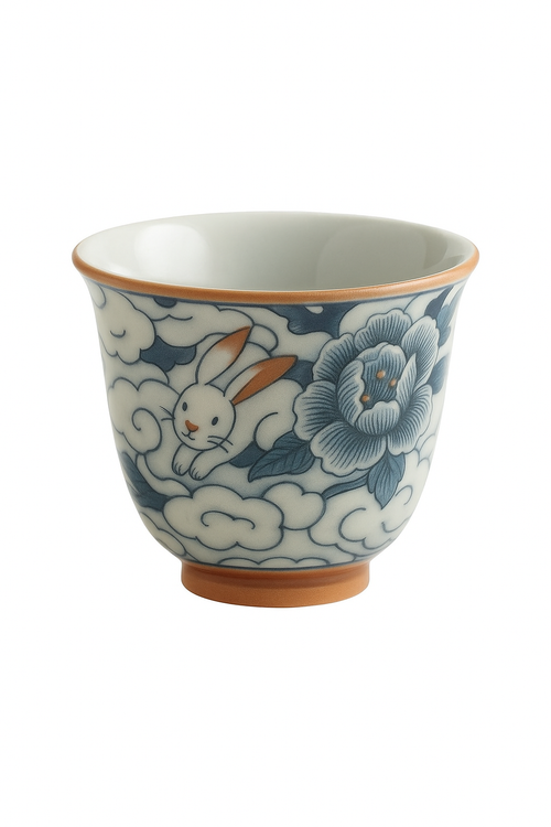 Tasse the ceramique style chinois ruyao xiangyun degustation