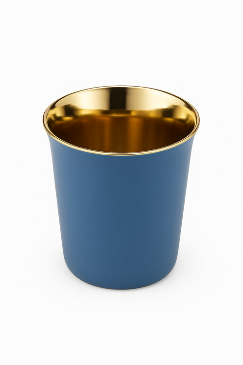 Tasses expresso inox double paroi 80ml lot 4