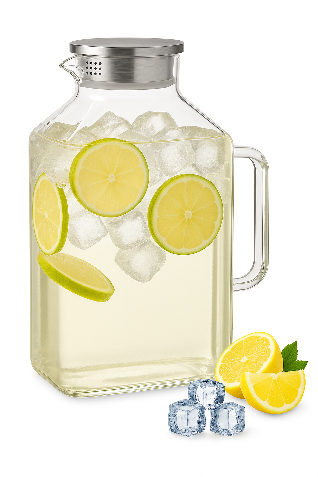 Theiere en verre borosilicate avec couvercle grande capacite