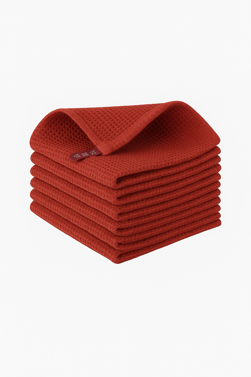 Torchon de cuisine coton gaufré absorbant séchage rapide