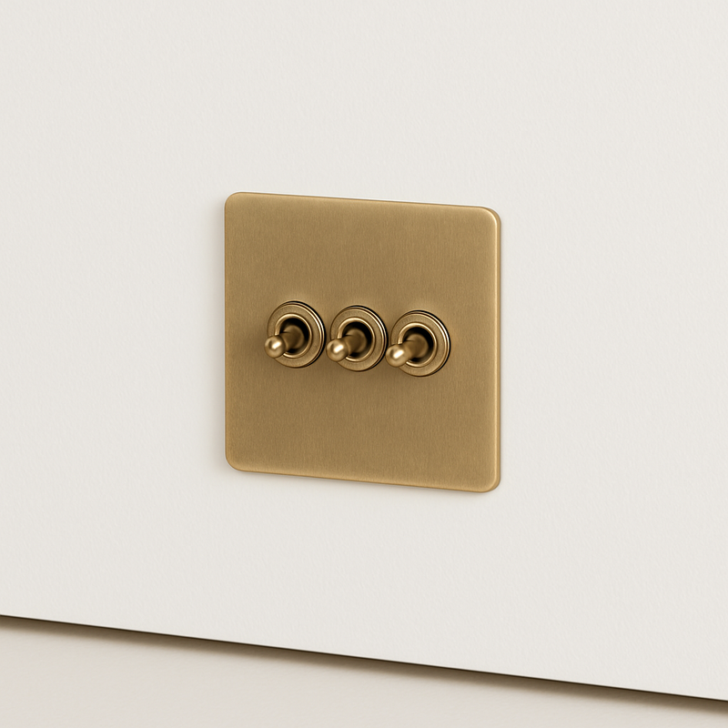 Variateur en acier gris vieilli bords arrondis