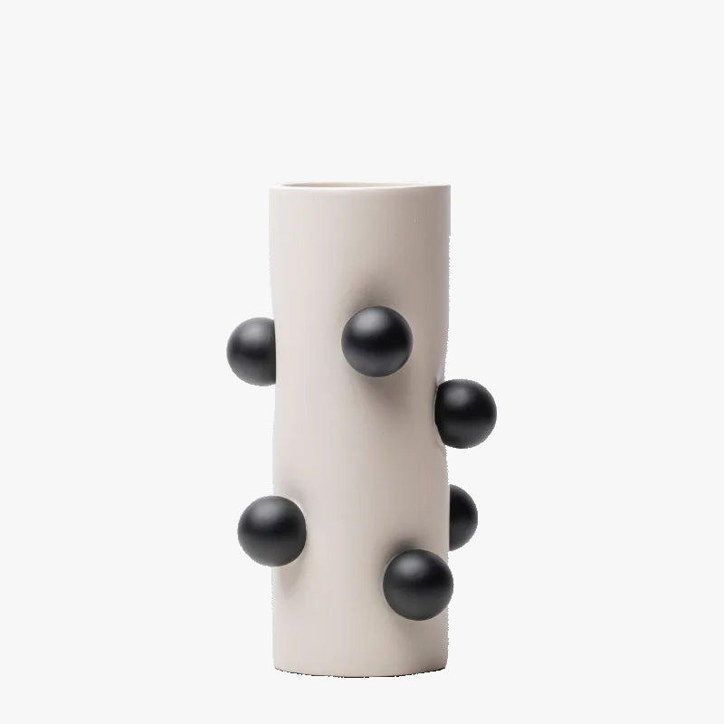 vase créatif géométrique pour composition florale décorative