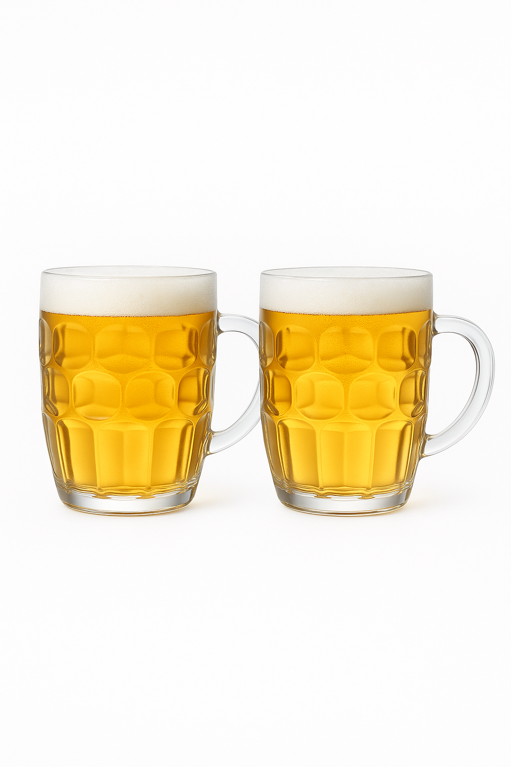 Verre a biere style tasse avec anse - vue 2 sur 2