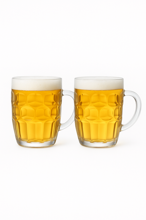 Verre a biere style tasse avec anse