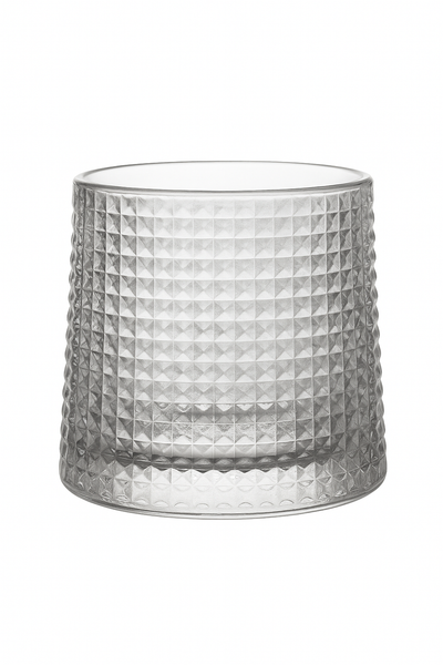 Verre a whisky old fashioned fond epais design