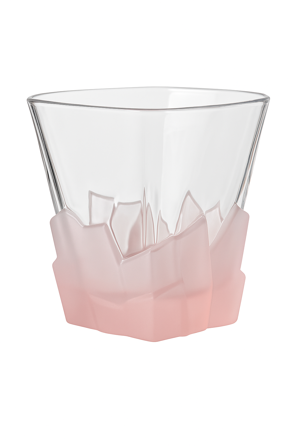 Verre artistique design spatial relief premium multiusage