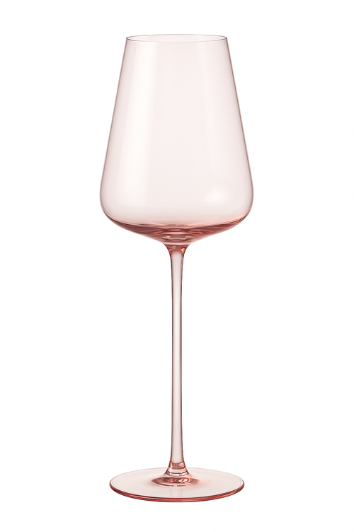 Verre champagne col incliné style vintage cristal