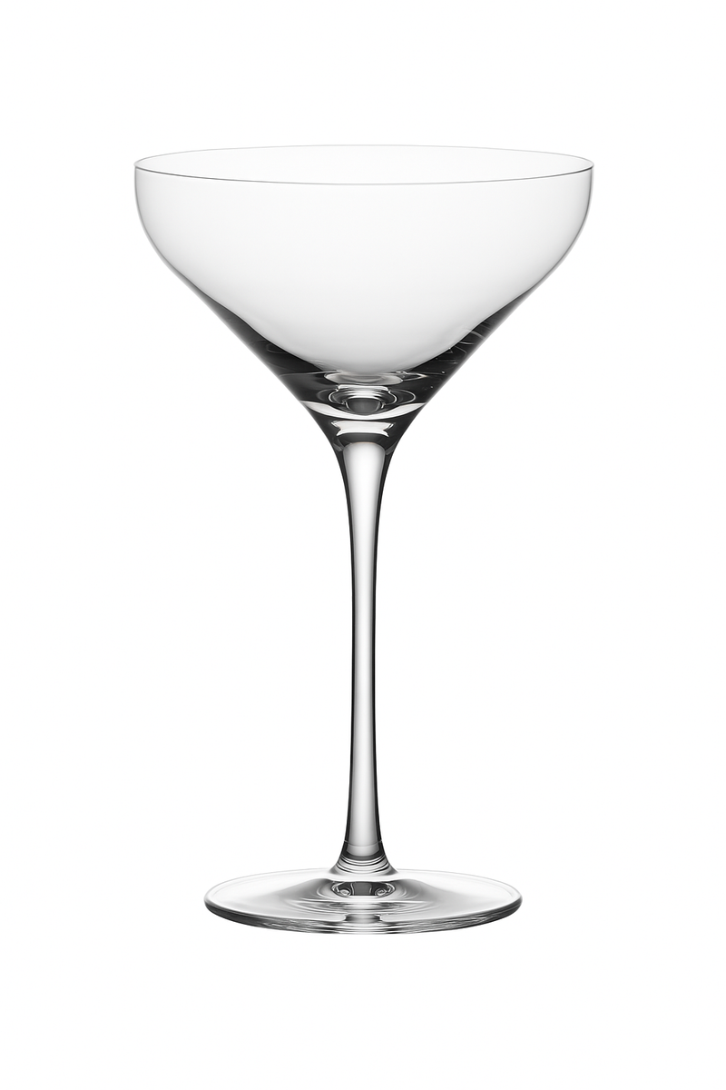 Verre cocktail polyvalent forme margarita champagne transparent