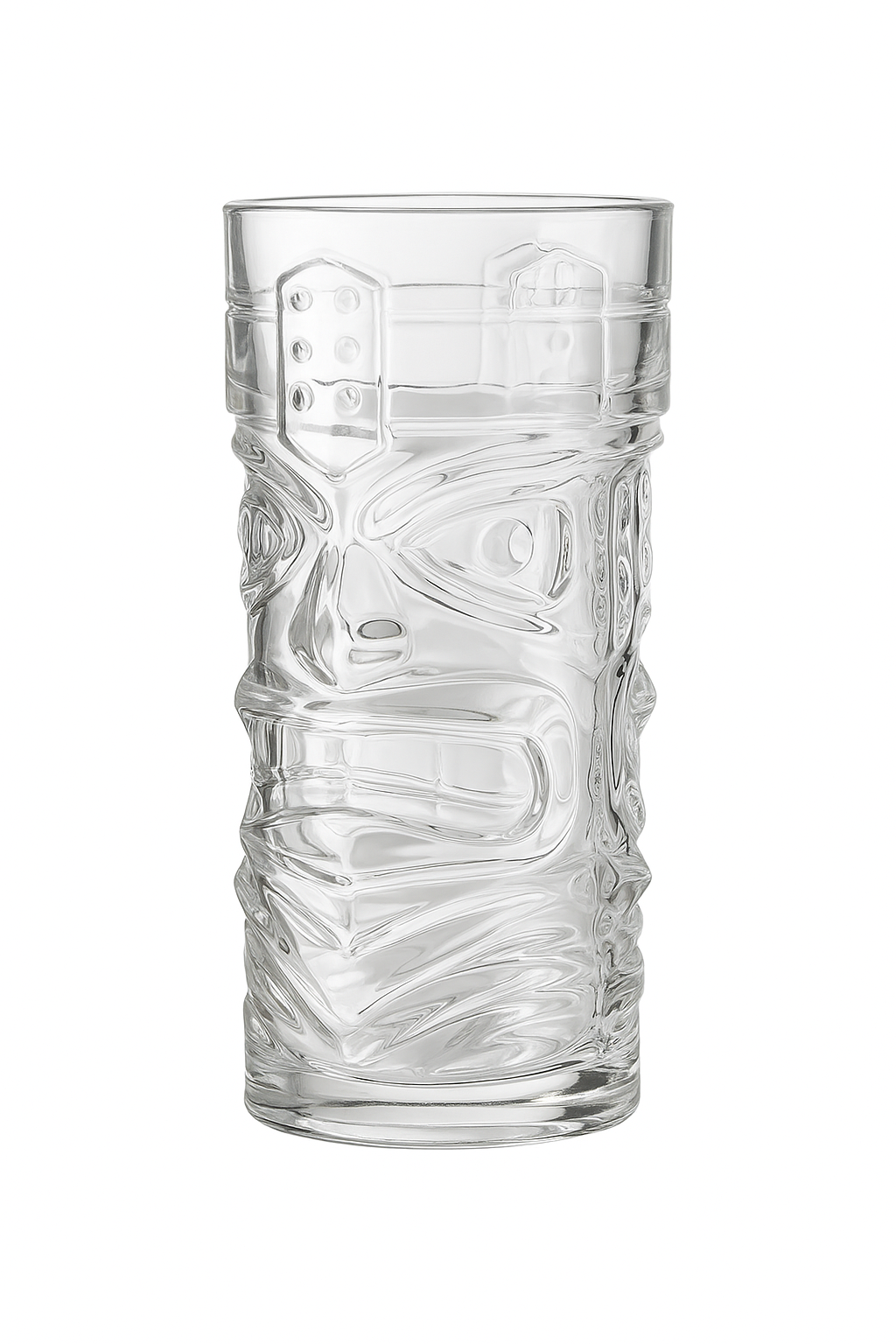 Verre tiki transparent gobelet cocktail style bar moderne