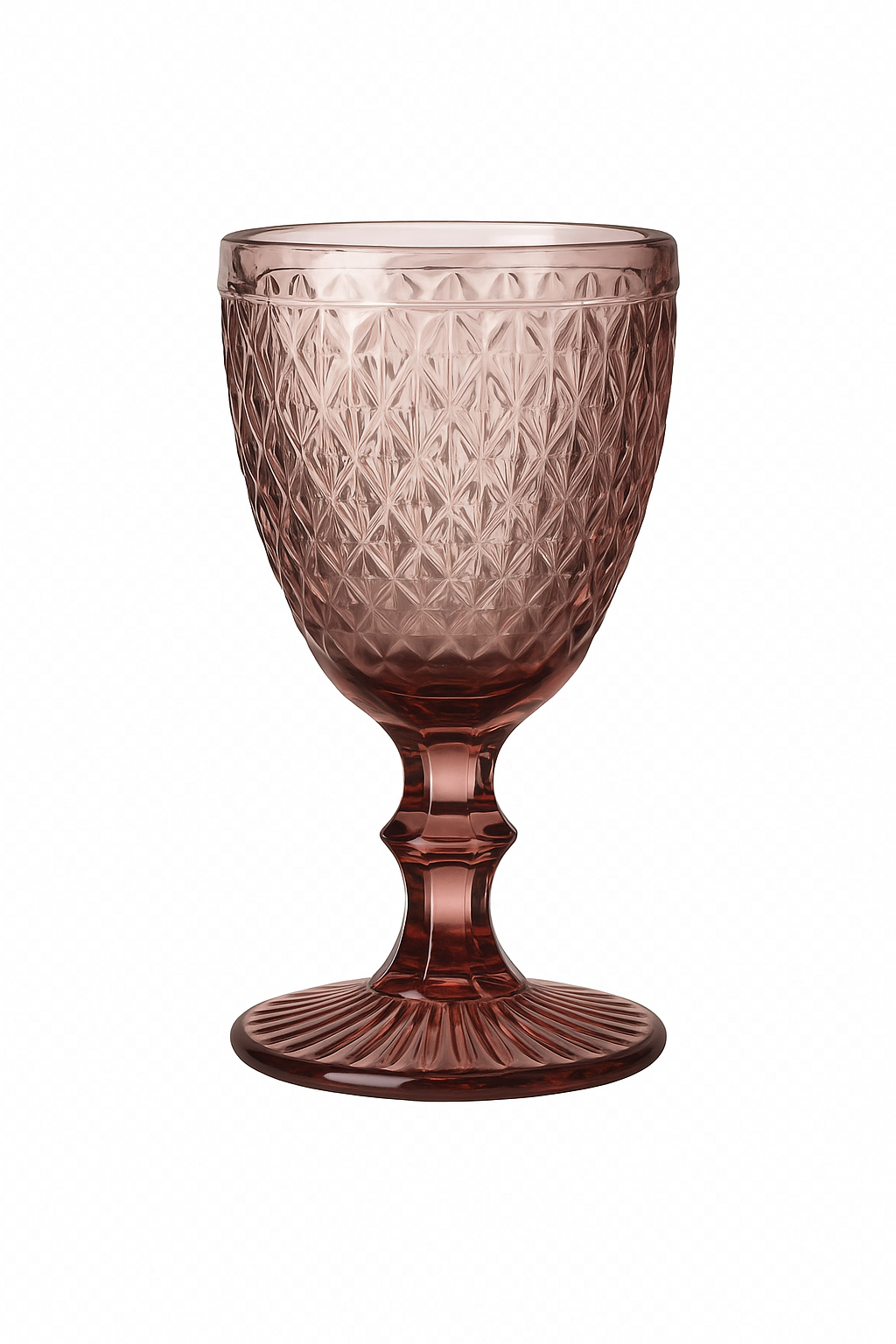 Verre vin relief rétro épais style européen