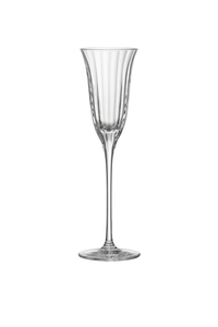 Verres à vin cristal style rétro motif floral