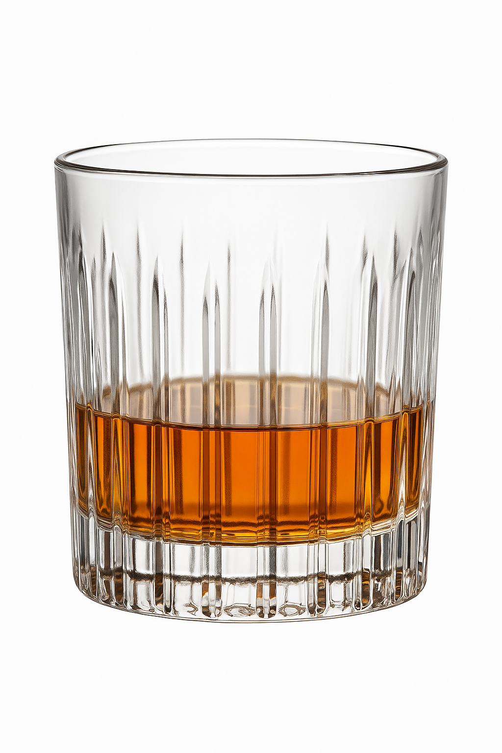 Verres à whisky old fashioned design texturé épais