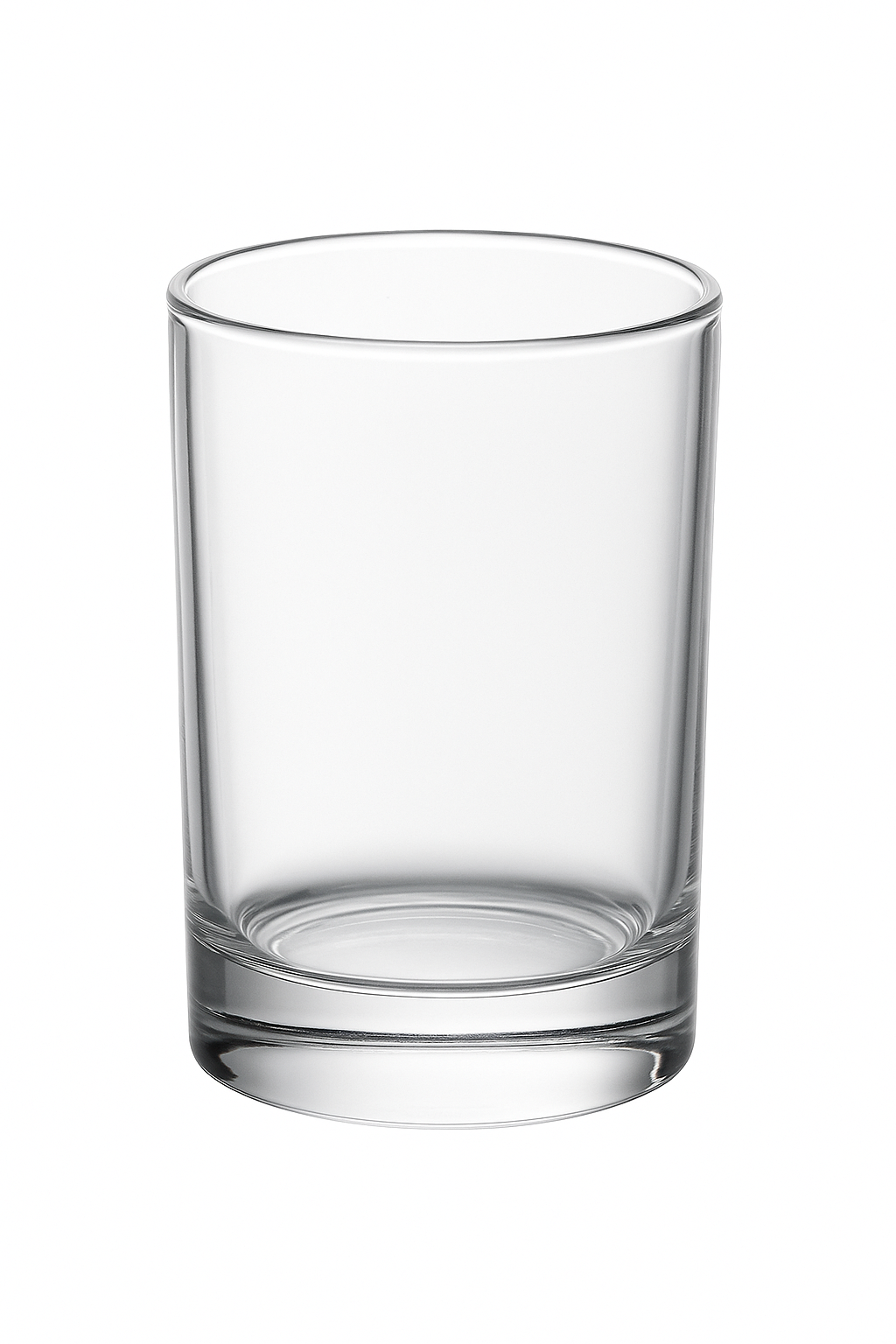 Verres droits épais pour vin café plusieurs tailles