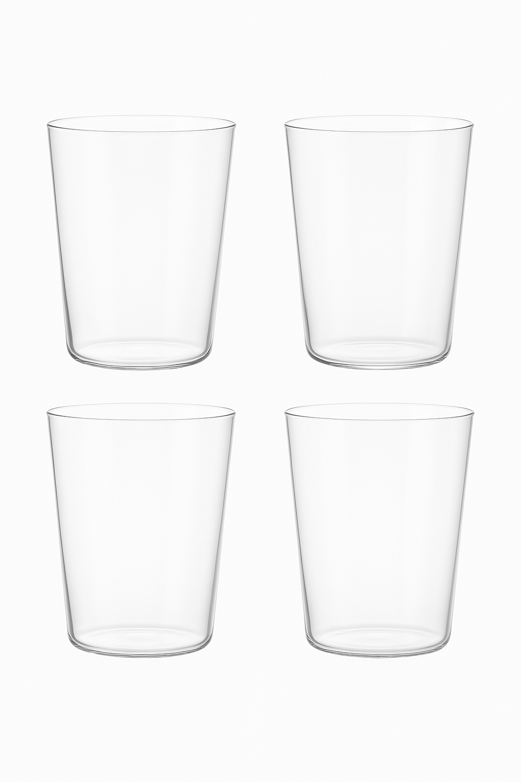 Verres fins élégants pour eau whisky cocktail jus