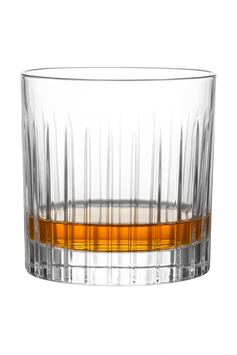 Verres whisky gravés style old fashioned classiques