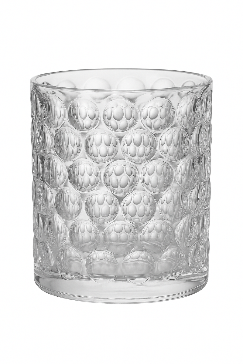 Verres whisky old fashioned design facette elegant cocktail