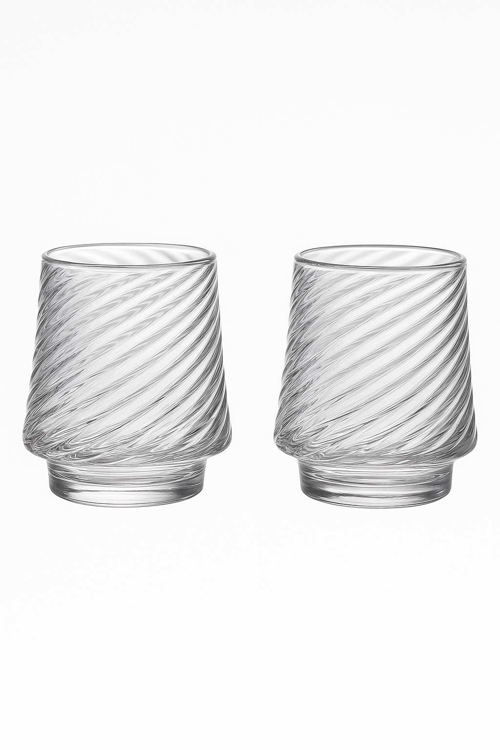 Verres whisky relief luxe style classique lot 2