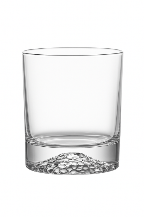 Verres whisky relief vintage robuste bar maison