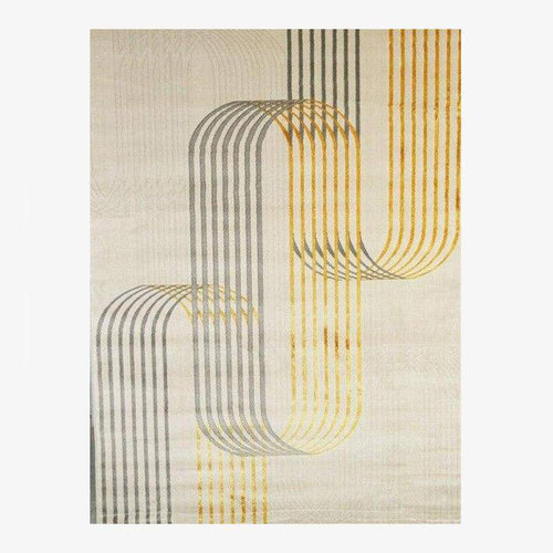 Tapis rectangle moderne style géométrique Sofa A