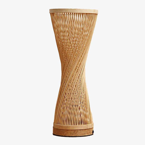 Lampe de chevet en bamboo style japonais