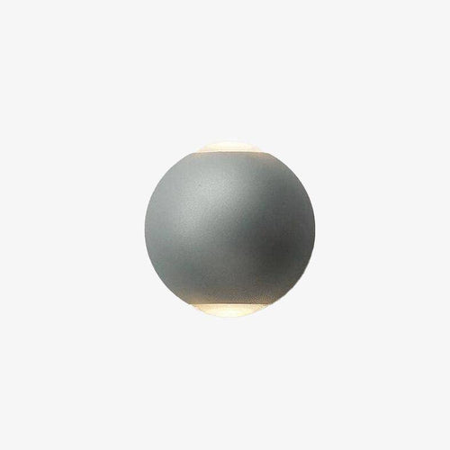 Applique murale design à LED ronde en métal Outdoor