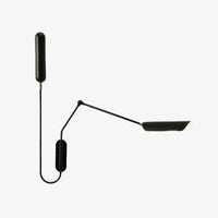 Applique murale design à LED avec doubles abat-jours en métal Light