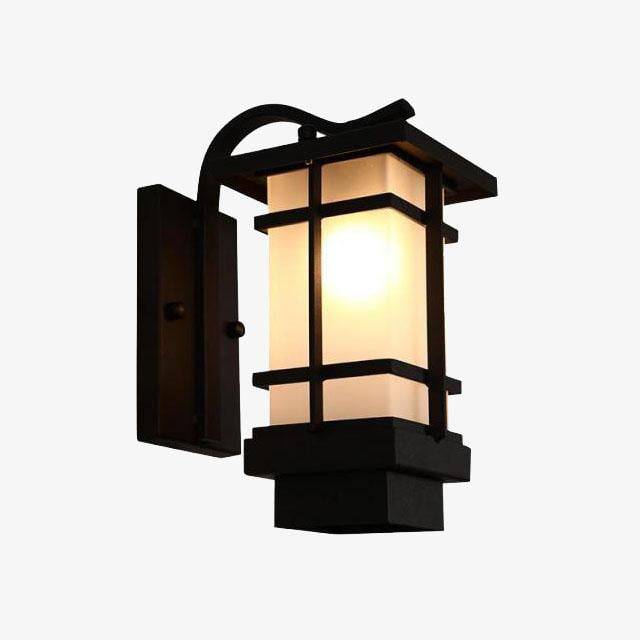 Applique murale à LED rustique noire style Garden - vue 2 sur 5