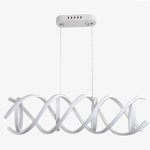 Suspension design LED en spirale Bwart