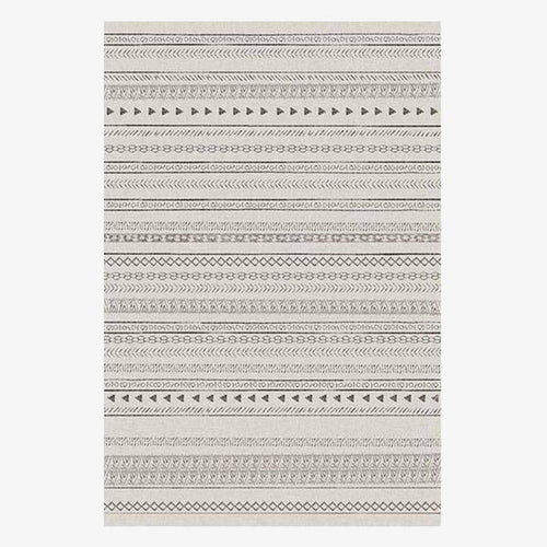 Tapis rectangle aux formes géométriques Floor C