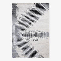 Tapis rectangle moderne aux formes abstraites Vassily A