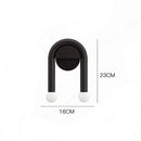 Applique murale moderne LED noire double lighty