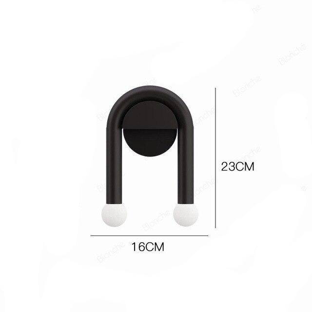 Applique murale moderne LED noire double lighty - vue 6 sur 6
