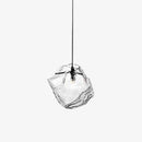 Suspension design à LED en pierre de verre Light